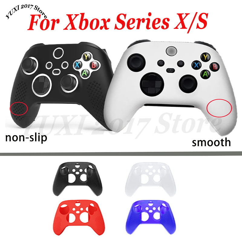 Gaming Accessories For Xbox Series X - Dua Jenis Casing Pelindung Silikon Lembut