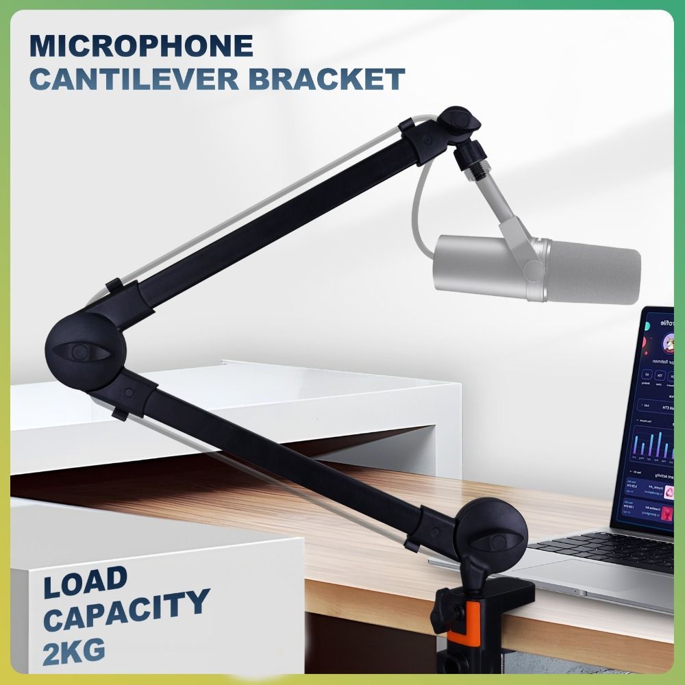 Video Gaming Accessories - Statif Mikrofon Boom Arm untuk Meja,