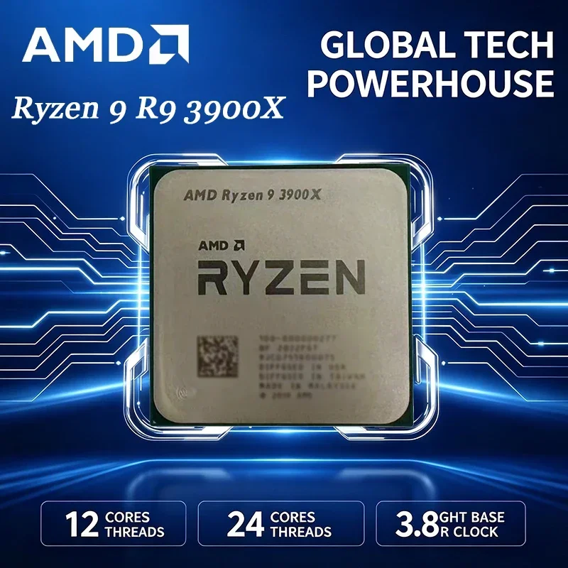 Prosesor AMD Ryzen 9 3900X 12- - Amd Cpu Ryzen 9 ulasan dan harga