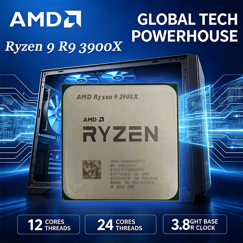 Prosesor AMD Ryzen 9 R9 3900X  - Amd Cpu Ryzen 9 ulasan dan harga