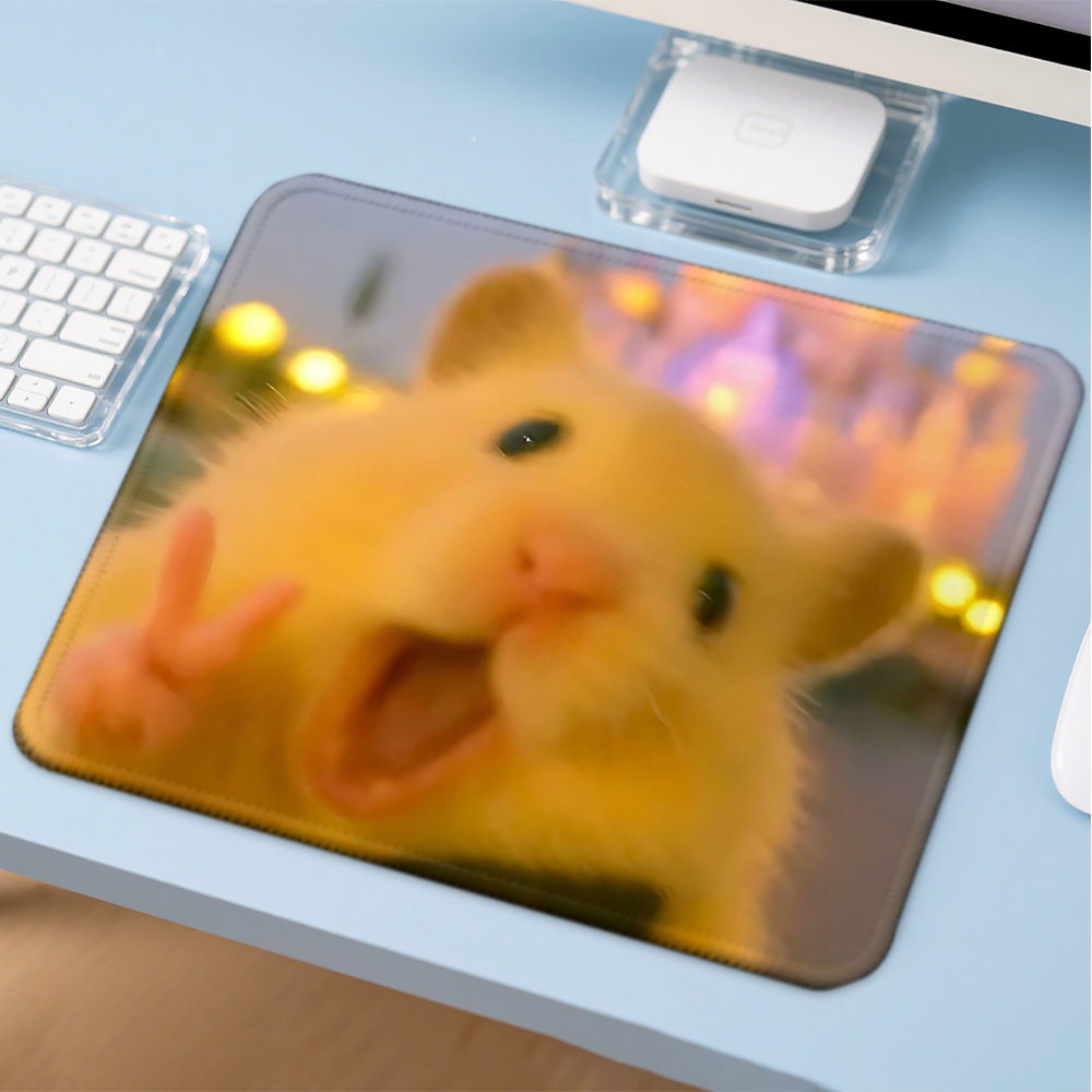 Mosepad Lucu Hamster Alas Komp - Gaming Accessories Companies ulasan dan harga