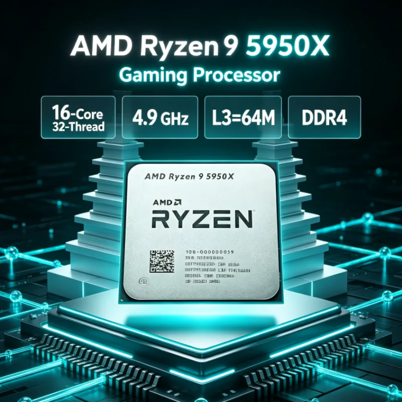 AMD Ryzen 9 5950X DDR4 CPU Gam - Amd Cpu Ryzen 9 ulasan dan harga