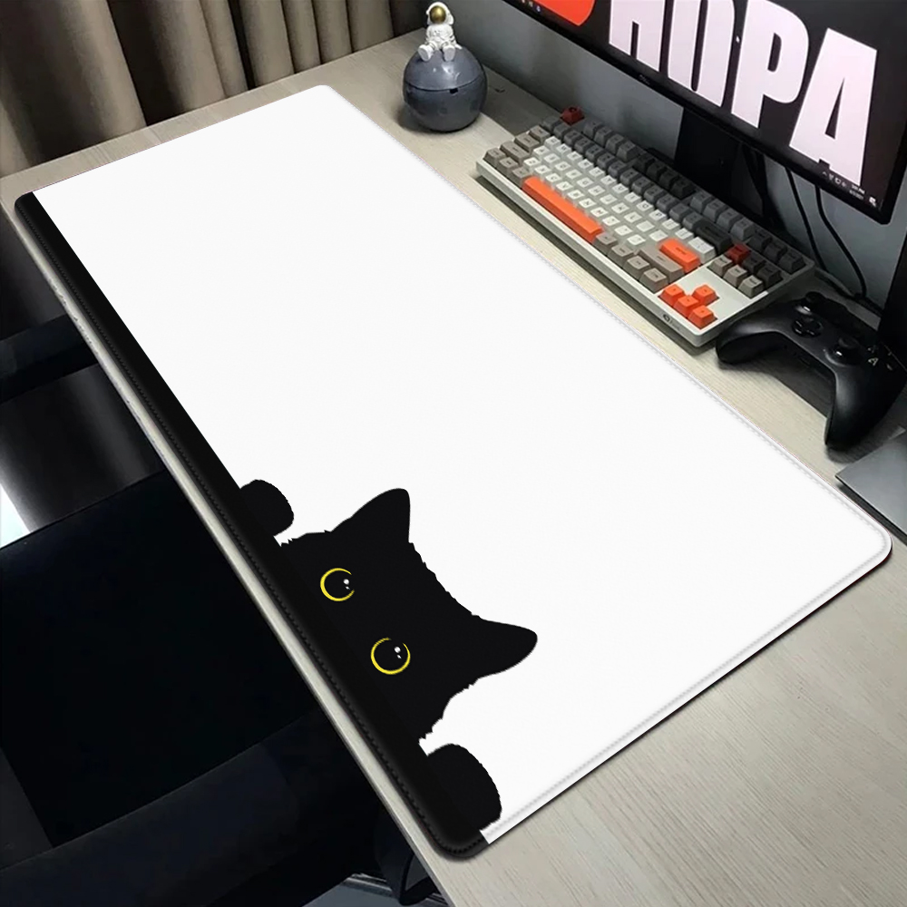 Alas Mouse Kucing Hitam Lucu,  - Gaming Accessories Companies ulasan dan harga