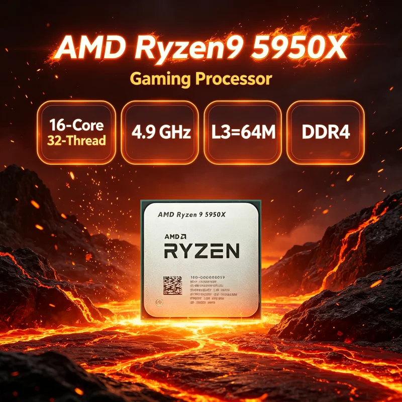 AMD Ryzen 9 5950X tanpa pendin - Amd Cpu Ryzen 9 ulasan dan harga