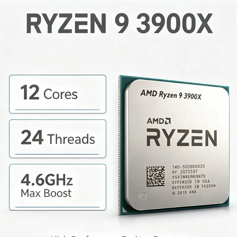 Prosesor AMD Ryzen 9 3900X unt - Amd Cpu Ryzen 9 ulasan dan harga