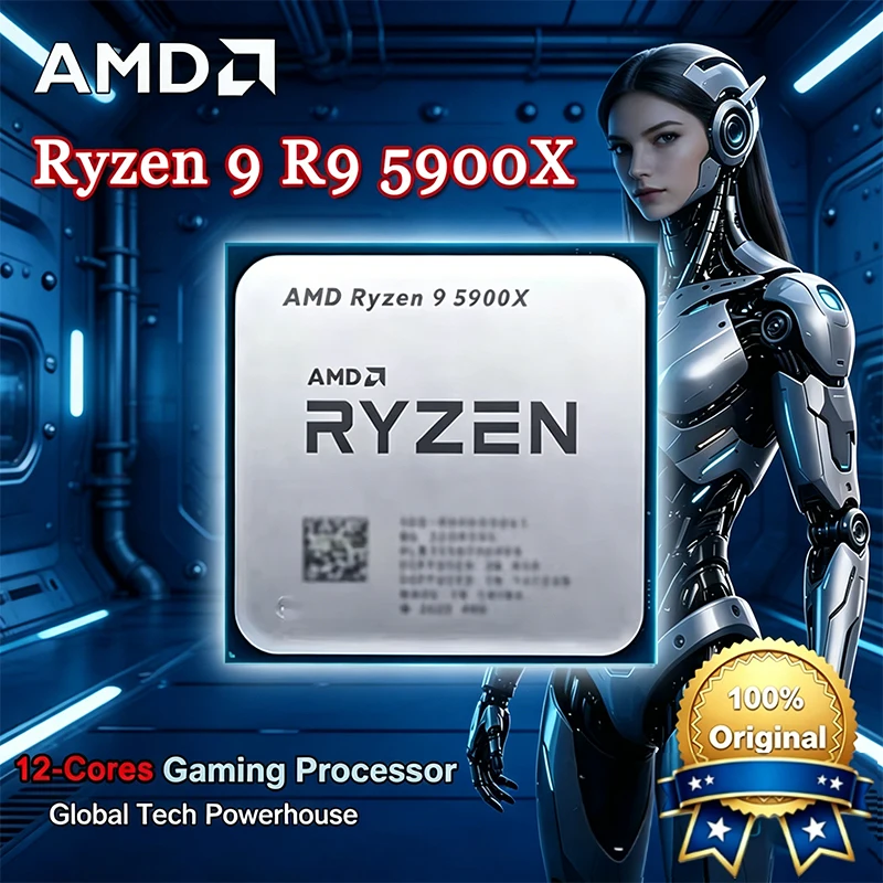 AMD Ryzen 9 5900X R9 5900X 3.7 - Amd Cpu Ryzen 9 ulasan dan harga