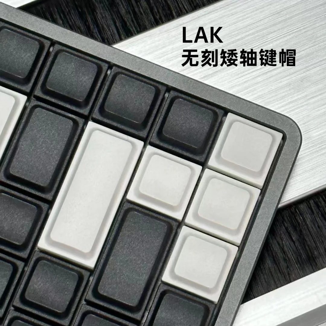 Set Keycaps Profil Rendah LAK  - Gaming Accessories White ulasan dan harga