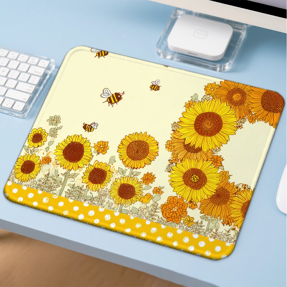 Mosepad Sun Flower Alas Komput - Gaming Accessories Companies ulasan dan harga