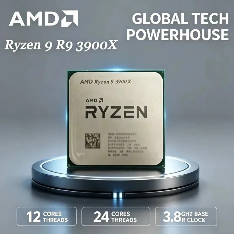 AMD Ryzen 9 R9 3900X untuk Gam - Amd Cpu Ryzen 9 ulasan dan harga